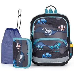 3 in 1 Child Backpack Topgal School Bazi 24013 image-0