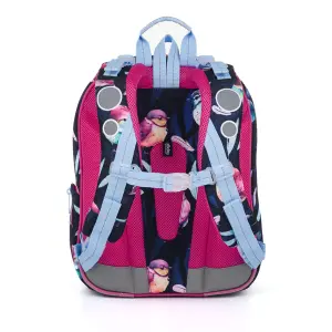 Girl's backpack Topgal Sparrows and Leaves Bebe 24001 image-2