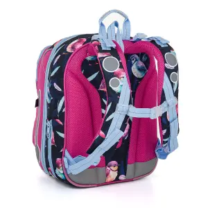 Girl's backpack Topgal Sparrows and Leaves Bebe 24001 image-3