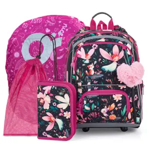 4 in 1 Girl's Backpack Topgal School Bebe 26002 image-0