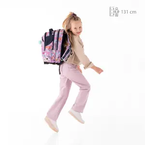 Girl's backpack Topgal Spacious with Foxes Coco 22006 image-2