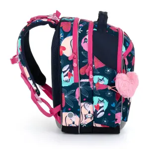 Girl's backpack Topgal Spacious with Cats Coco 22054 image-1