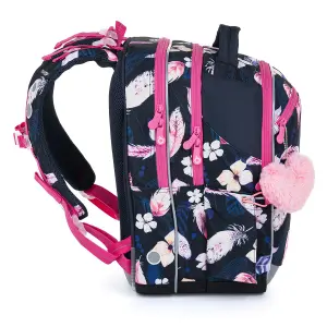 Children's backpack Topgal Spacious with Feathers and Flowers Coco 23006 image-1