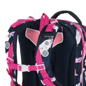 Children's backpack Topgal Spacious with Feathers and Flowers Coco 23006 image-5