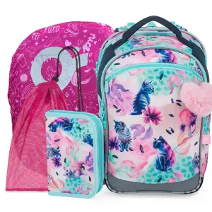 4 in 1 Girl's Backpack Topgal School Coco 26006 image-0
