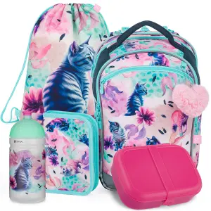 5 in 1 Backpack for Girls Topgal School Coco 26006 image-0