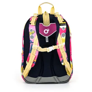 Girl's backpack Topgal Roomy with Lemon Pattern Coda 22010 image-5