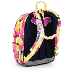 Girl's backpack Topgal Roomy with Lemon Pattern Coda 22010 image-6