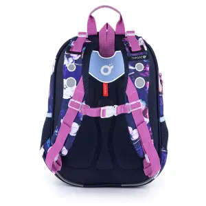 Girl's backpack Topgal Spacious with Birds and Flowers Elly 21004 image-2