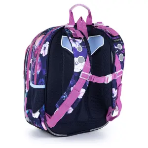 Girl's backpack Topgal Spacious with Birds and Flowers Elly 21004 image-3