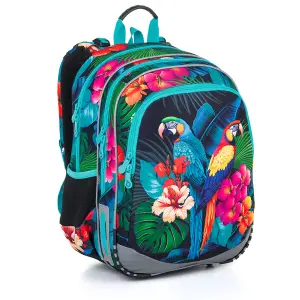 Girl's backpack Topgal Spacious with Parrots Elly 24004 image-0