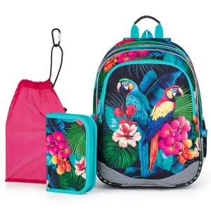 3 in 1 Backpack for Girls Topgal School Elly 24004 image-0