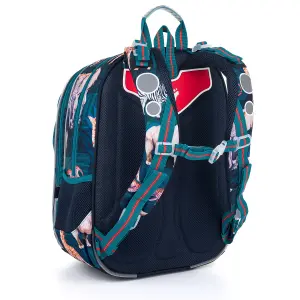Children's backpack Topgal Spacious with Safari Animals Elly 24014 image-3