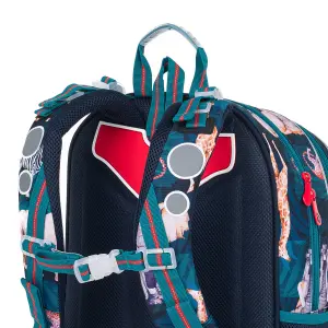 Children's backpack Topgal Spacious with Safari Animals Elly 24014 image-5