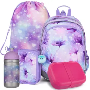 5 in 1 Backpack for Girls Topgal School Elly 24050 image-0