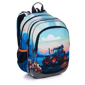 Children's backpack Topgal Spacious with a Tractor Elly 25015 image-0