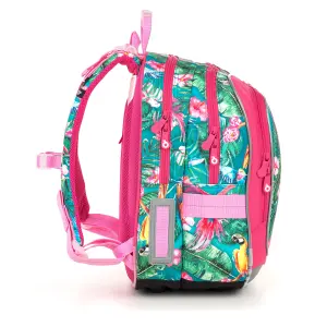 Girl's backpack Topgal Lightweight with a Macaw Parrot Endy 18001 image-1