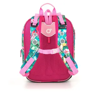 Girl's backpack Topgal Lightweight with a Macaw Parrot Endy 18001 image-2