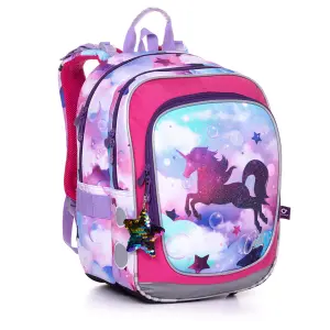 Girl's backpack Topgal Lightweight with a Unicorn Endy 20002 image-0