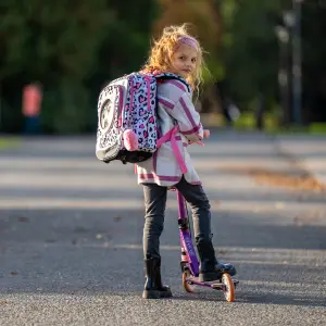 Girl's backpack Topgal Lightweight with Little Kittens Endy 23037 image-1