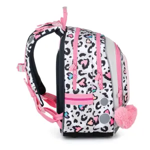 Girl's backpack Topgal Lightweight with Little Kittens Endy 23037 image-4
