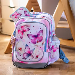 Girl's backpack Topgal Butterflies Glittering Endy 24002 image-1