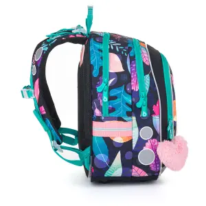 Girl's backpack Topgal Lightweight Forest Animals Endy 24005 image-1