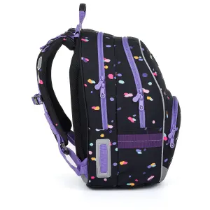 Girl's backpack Topgal Roomy with Color Details Kimi 24010 image-1