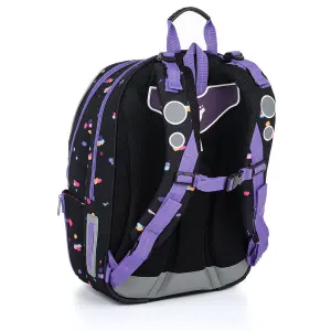 Girl's backpack Topgal Roomy with Color Details Kimi 24010 image-3