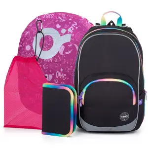 4 in 1 Girl's Backpack Topgal School Kimi 25010 image-0