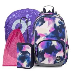 4 in 1 Girl's Backpack Topgal School Kimi 26011 image-0