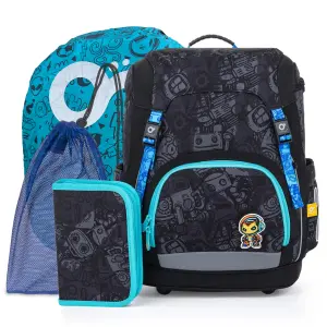 Zaino 4 in 1 bambino Topgal School Kira 26015 image-0