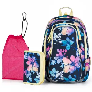 3 in 1 Backpack for Girls Topgal School Lynn 24008 image-0