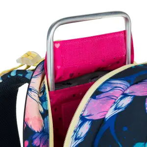 Girl's backpack Topgal Roomy with Flowers Lynn 24008 image-6