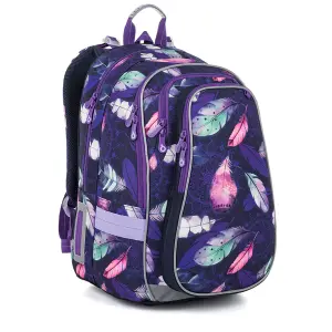 Girl's backpack Topgal Feathers Roomy Lynn 26008 image-0