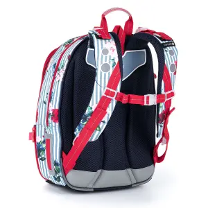 Girl's backpack Topgal Spacious in Floral Design Mira 21008 image-3