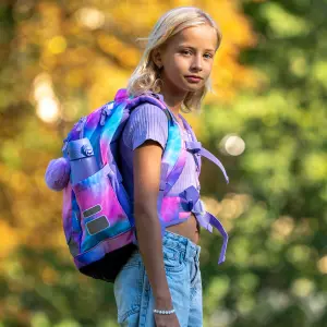 Girl's backpack Topgal Colorful Flowers Spacious Nino 26079 image-1