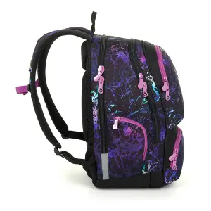 Girl's backpack Topgal Cosmic Ink Student Roth 25033 image-1