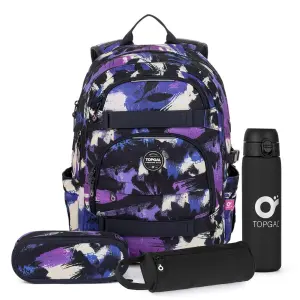 4 in 1 Girl's Backpack Topgal School Viki 25077 image-0