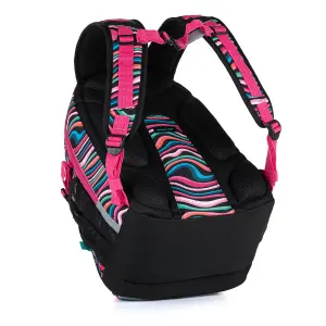 Girl's backpack Topgal Student with Stripes Yumi 21031 image-4