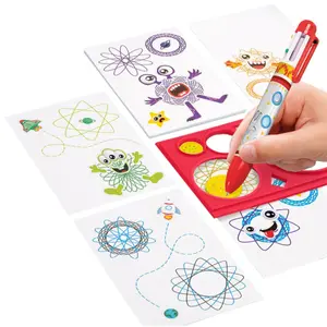 Set dessin spirograph+pen+stickers Totum image-1