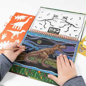 Scratch and draw notebook Totum Dino Forever image-5