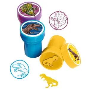 Set of 12 dinosaur ink pads Totum image-2