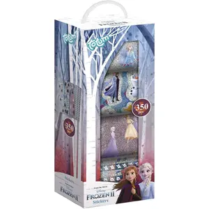 Set of 4 rolls of 350 stickers Totum Frozen image-0