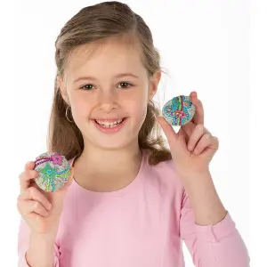 Creative activities decorating stones with paint and diamonds Totum image-2