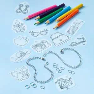 Creative activities 3 in 1 nails, bracelets and plaster figurines Totum image-1