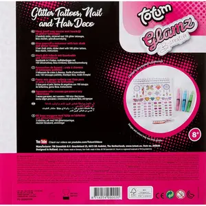 Set créatif tatouages, ongles et cheveux Totum Glamz 25x25 image-4
