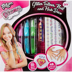 Set créatif tatouages, ongles et cheveux Totum Glamz 25x25 image-5