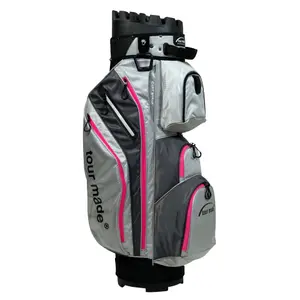 ob-grey-pink-sac-chariot-de-golf-avec-poche-magnetique-tour-made-organizer-gris-rose-tu
