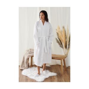Honeycomb robe Towel City image-3